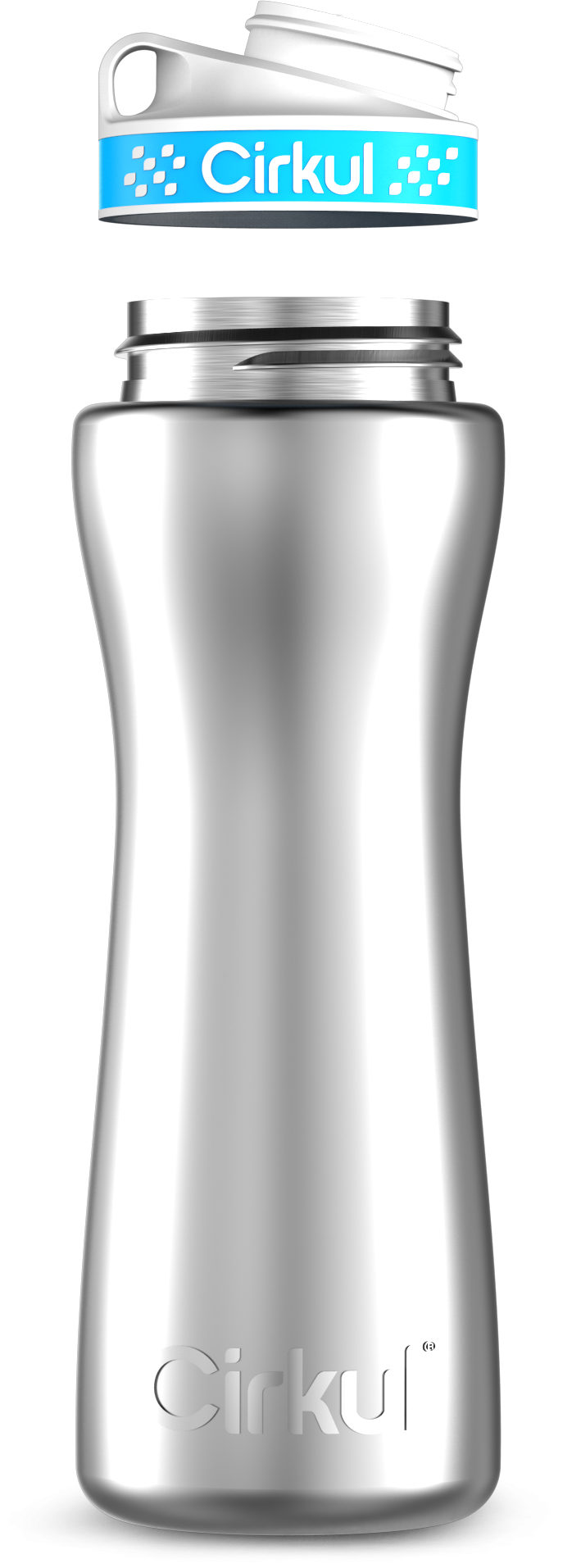Custom 22oz. Stainless Steel Bottle & Comfort Grip Lid C39S